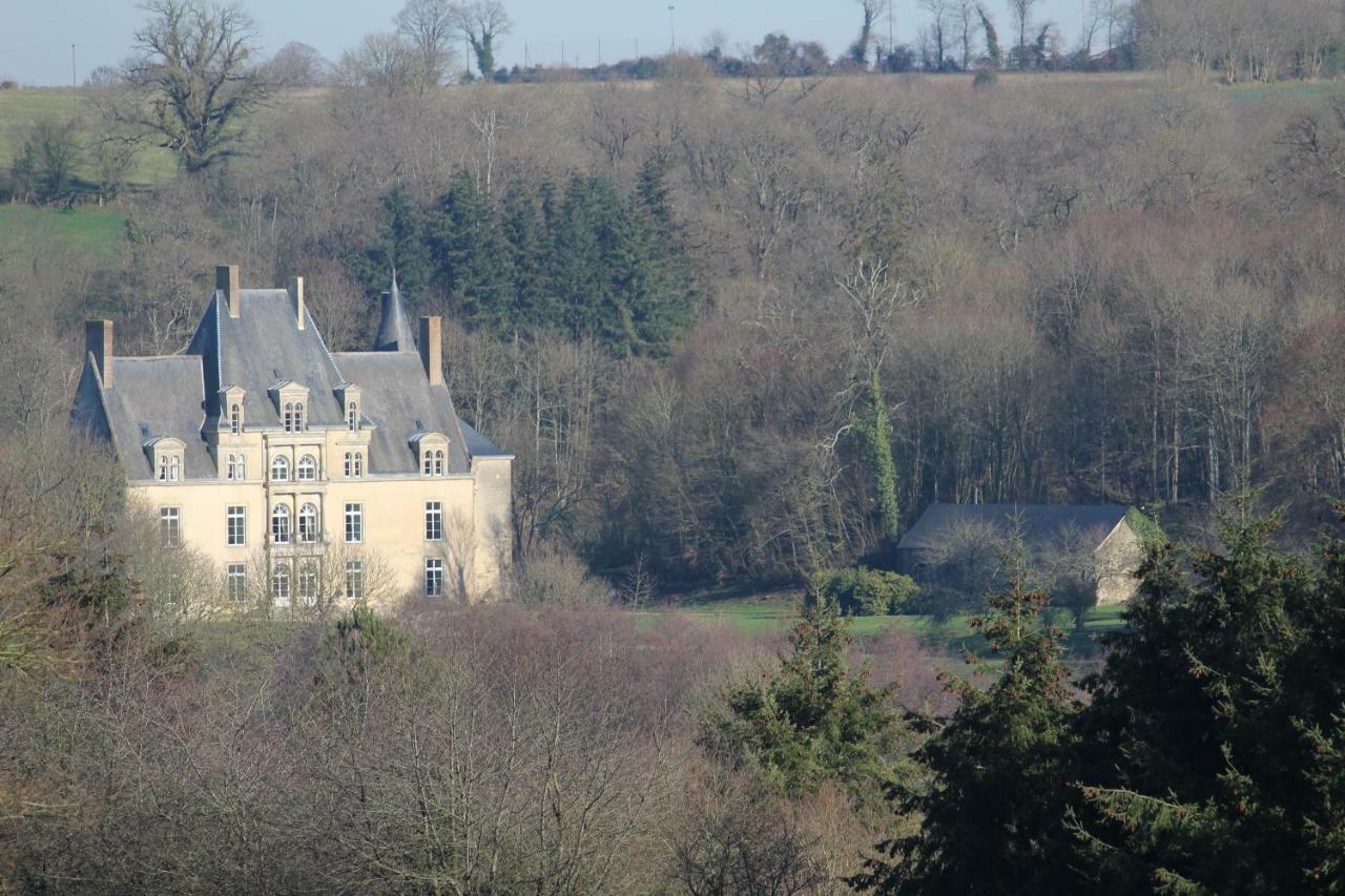 Chateau De La Lucaziere Mont-Saint-Jean  Exteriér fotografie
